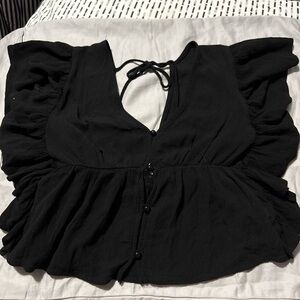 Altar’d state button flowy top